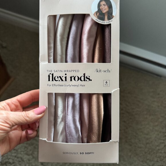 Kitsch satin wrapped flexi rods - Picture 4 of 7